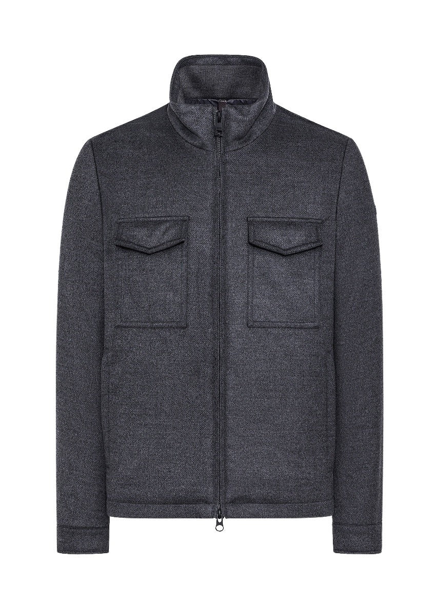 Duno Uomo manteau de sport hommes gris foncé – Image 8