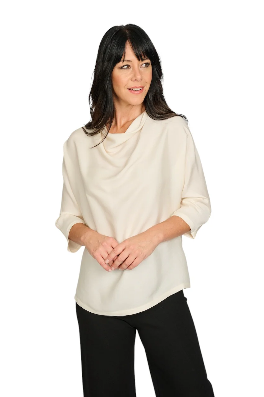 Fabiana Filippi Chemisier dames ecru – Image 3