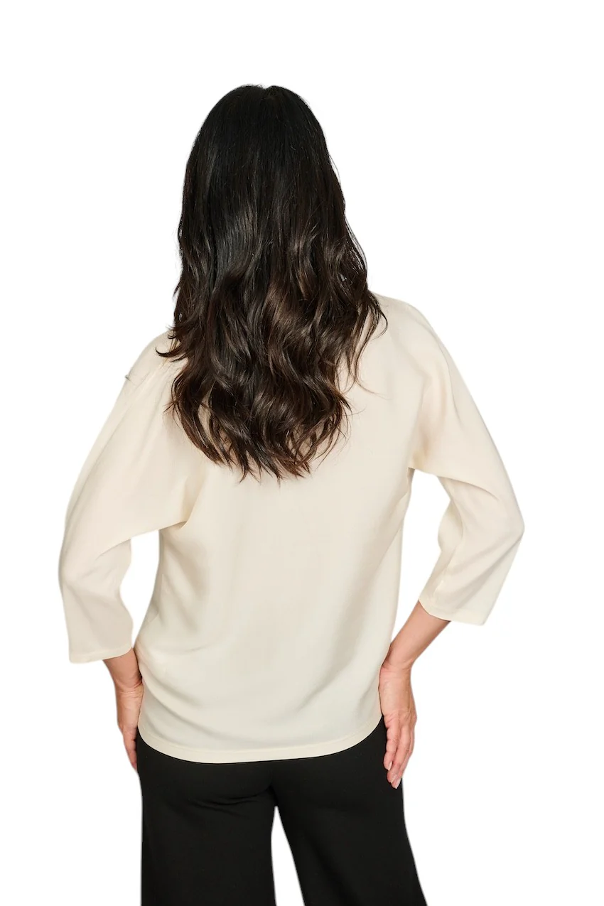 Fabiana Filippi Chemisier dames ecru – Image 5