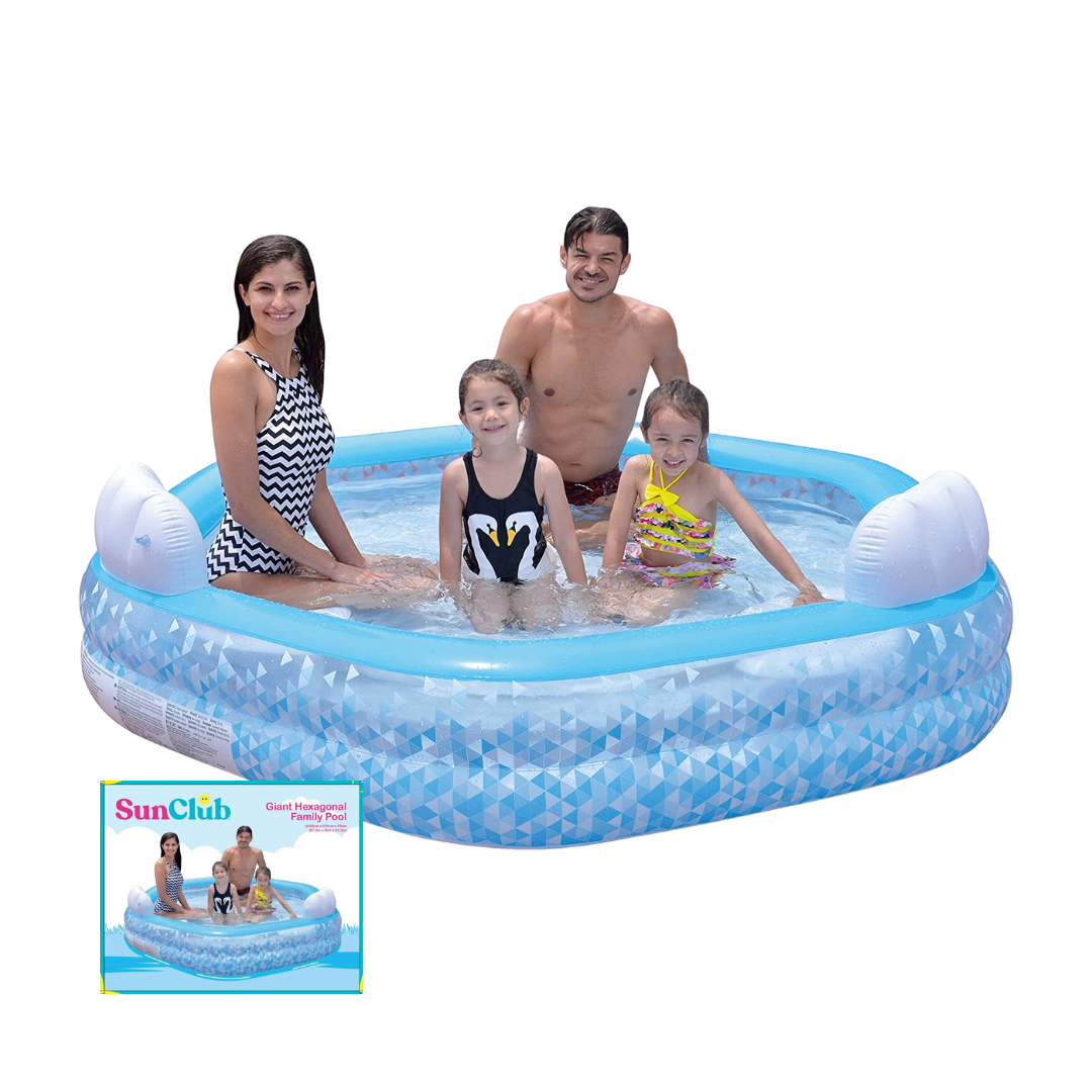 GIANT HEXAGON FAMILY POOL – Image 2