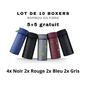 Boxers respirants en bambou – Confort naturel, fraîcheur continue