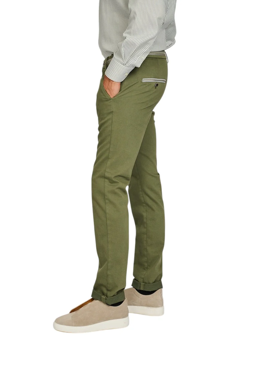 Mason'S Hommes pantalon homme kaki – Image 3