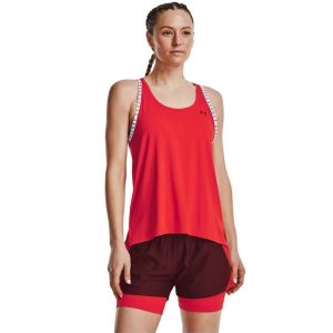 UNDER ARMOUR KNOCKOUT TANK RED