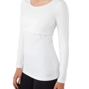 Sarah T-shirt d'allaitement – Le basic intemporel manches longues