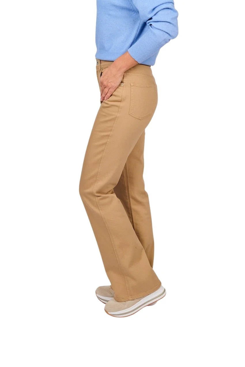 Scapa Flow jeans pour femmes beige – Image 3