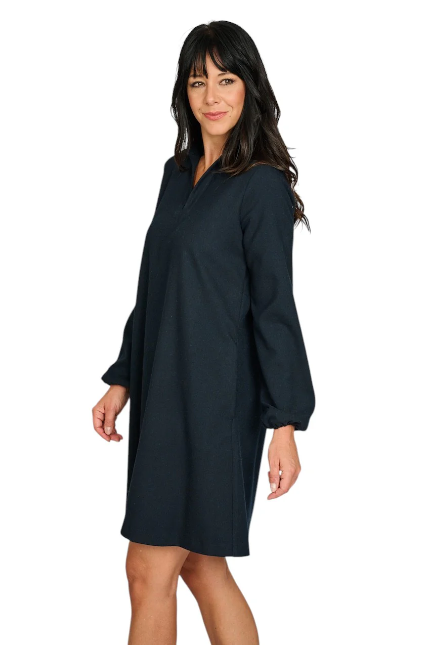 Scapa Flow Robe dames marine SCHACK – Image 4