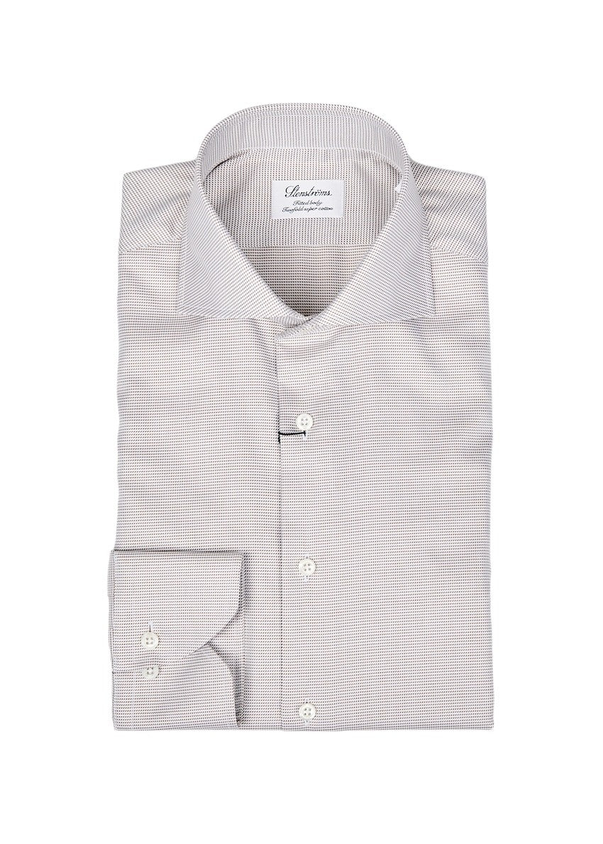 Stenstroms Hommes chemise manches longues hommes beige – Image 5