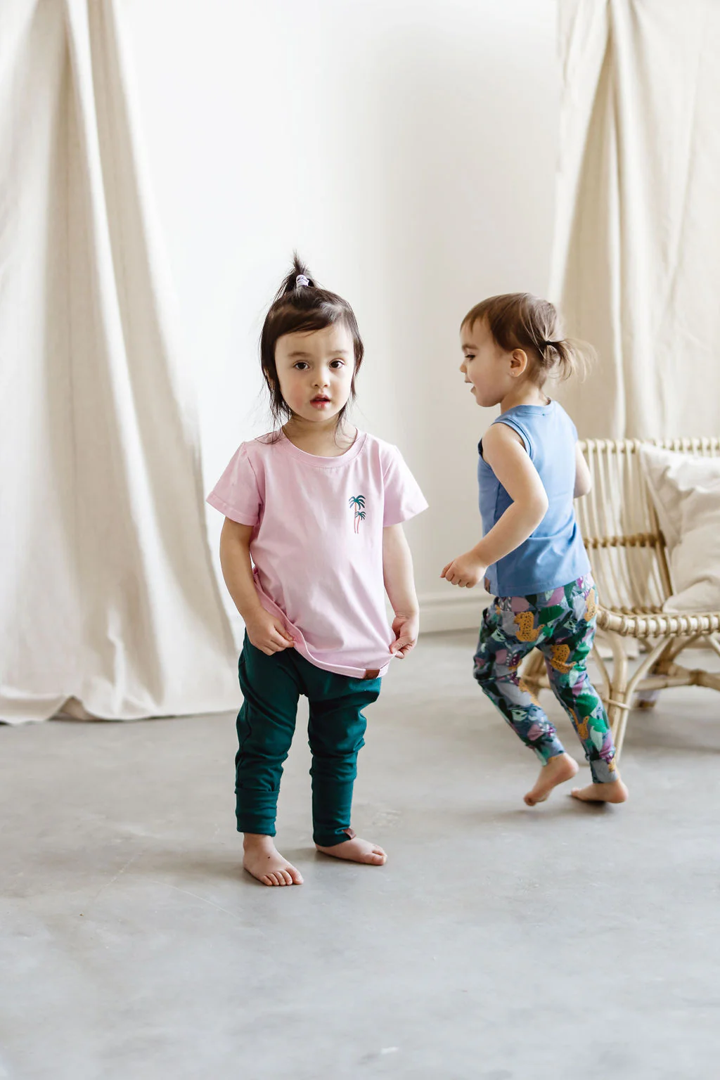 ROSE PALMIER T-shirt (Taille : 12 mois)