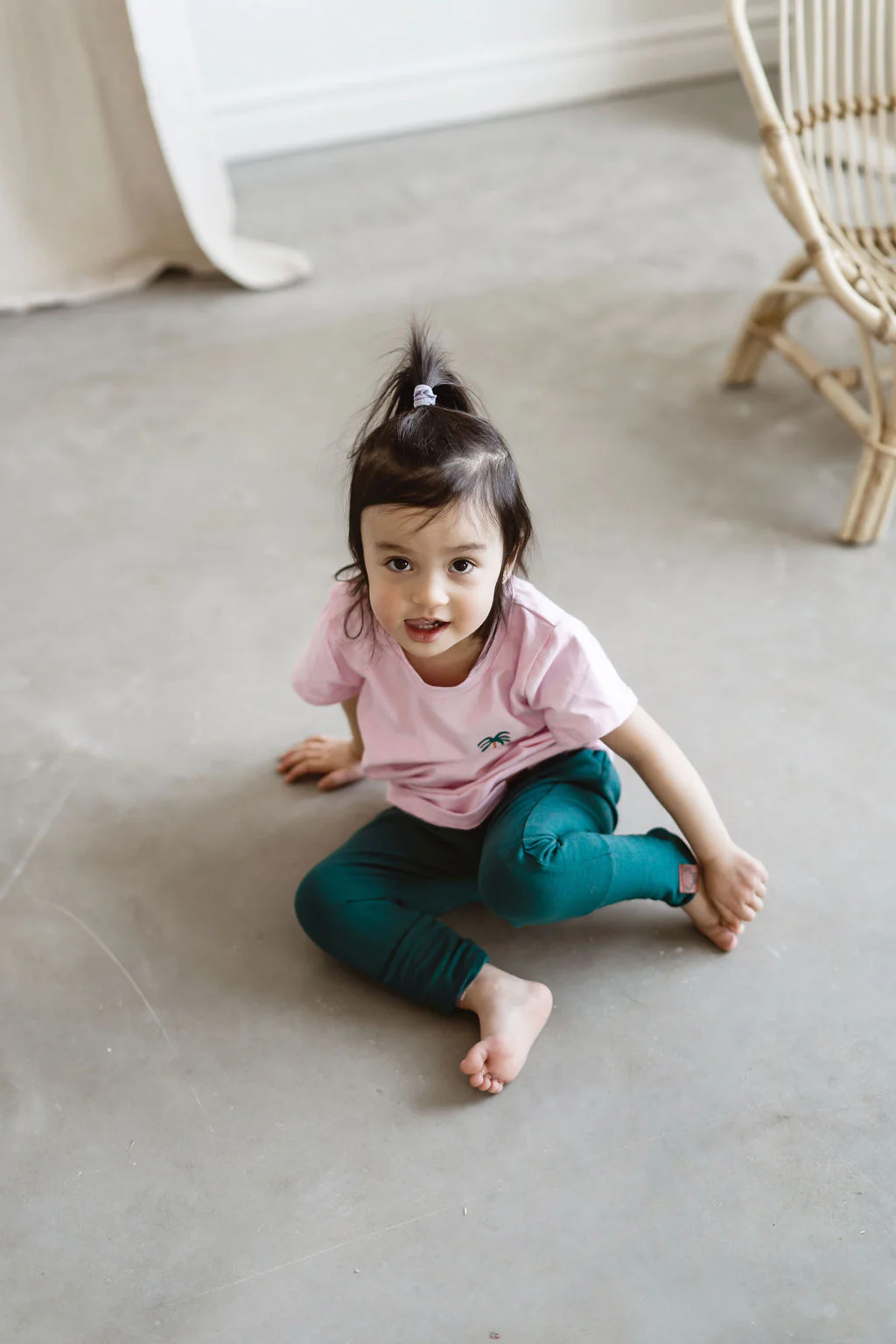 ROSE PALMIER T-shirt (Taille : 12 mois) – Image 4