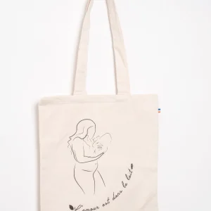 Tote Bag "L'amour est dans le lait"