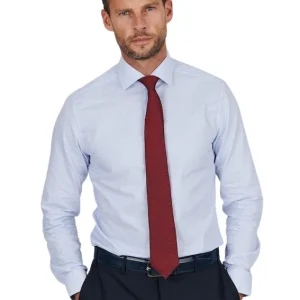 Van Laack Hommes Cravate Hommes rouge