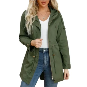 Jennifer-Veste d'été imperméable légère