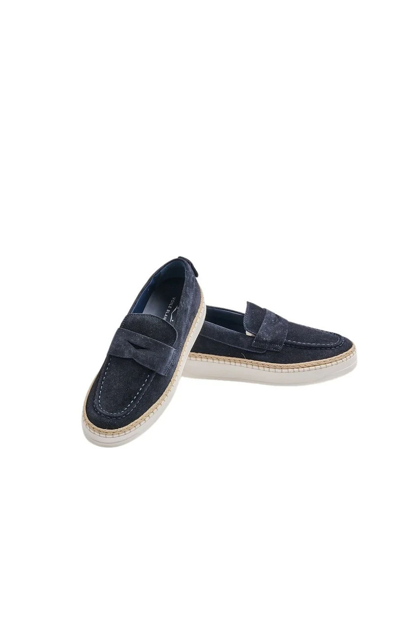 Voile Blanche Hommes chaussures sport hommes marine Layton mug – Image 4