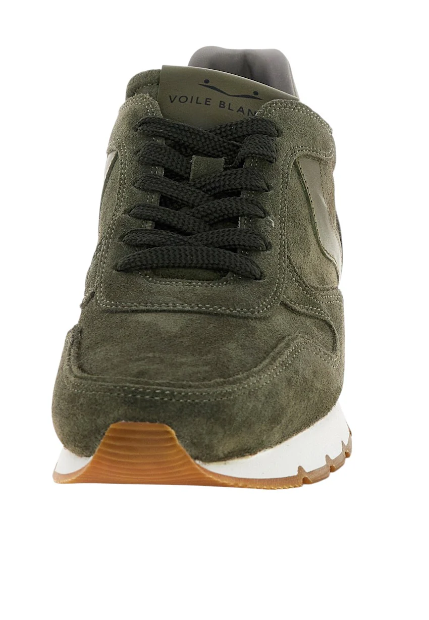 Voile Blanche Femmes chaussures de sport pour femmes kaki JULIA – Image 4