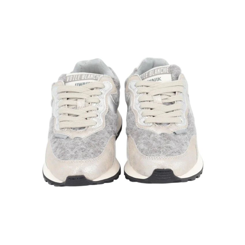 Voile Blanche Femmes Chaussures sport femmes argent QWARK HYPE – Image 5