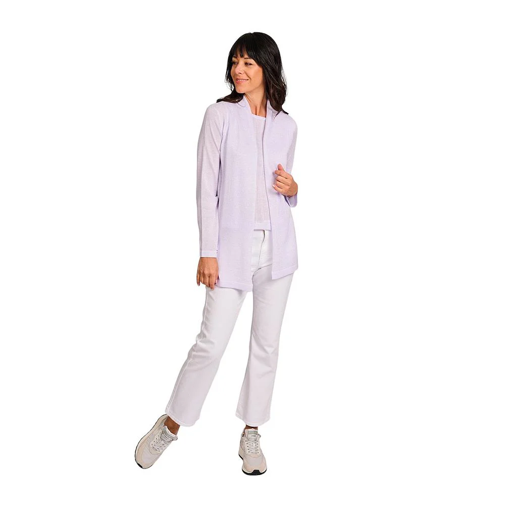 Anneclaire gilet dames paars D1101 1606 672