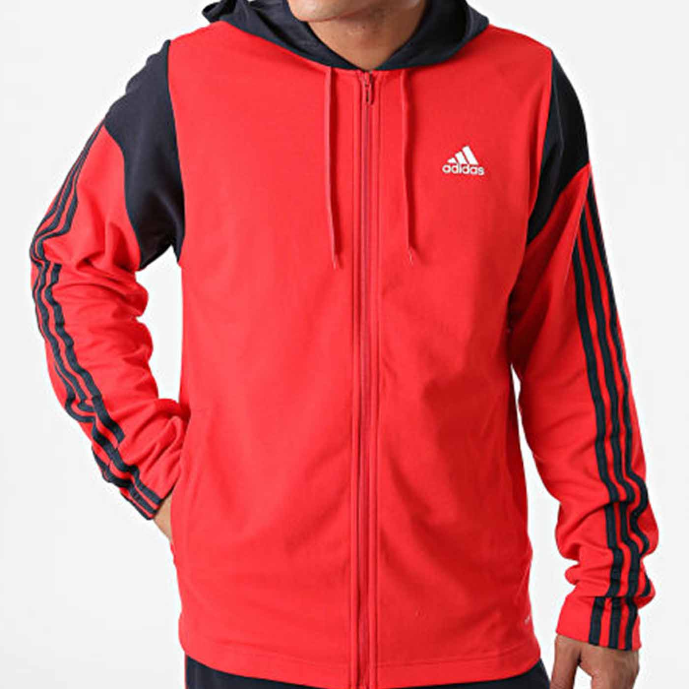 Adidas Sportswear Ribbed Insert Tracksuit (H42016) – Image 4