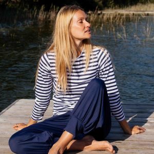 ANGLET RAYURE MARINE