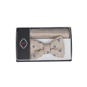 Carré de poche Ascot hommes marron clair