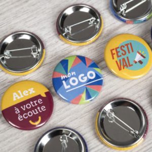 Badges ronds modèle 001