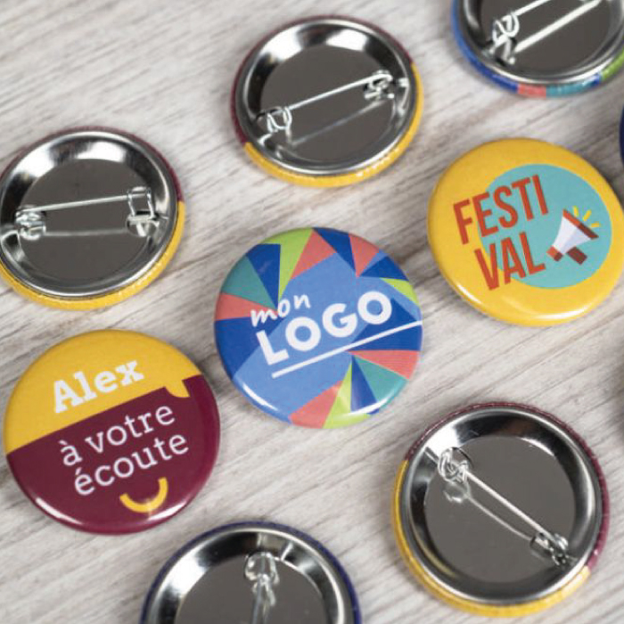Badges ronds modèle 001 – Image 2