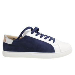 Baskets marine bi-matières BK1821MA