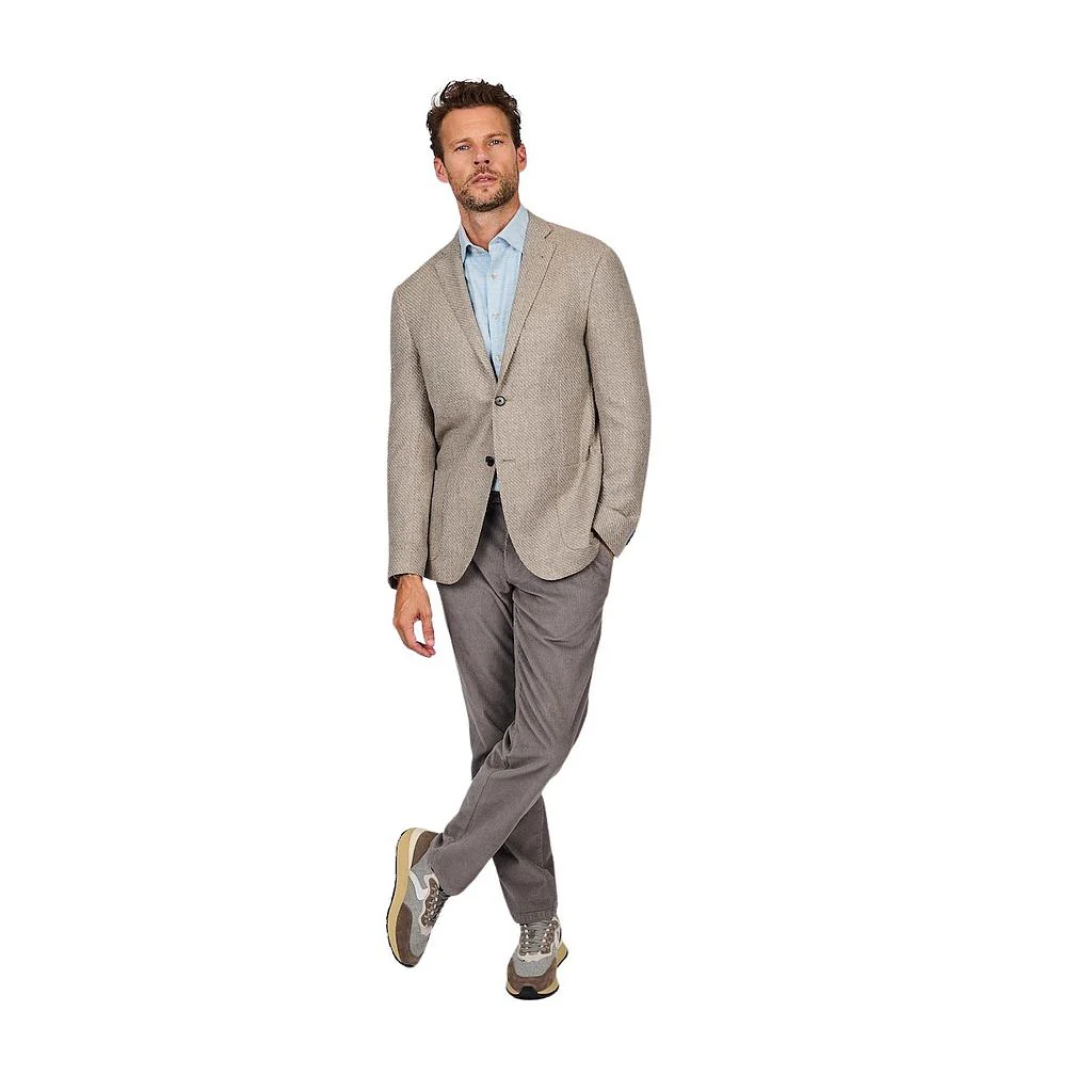 Corneliani gilet hommes taupe