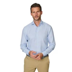 Van Laack Hommes chemise manches longues bleu homme RIVARA-TF