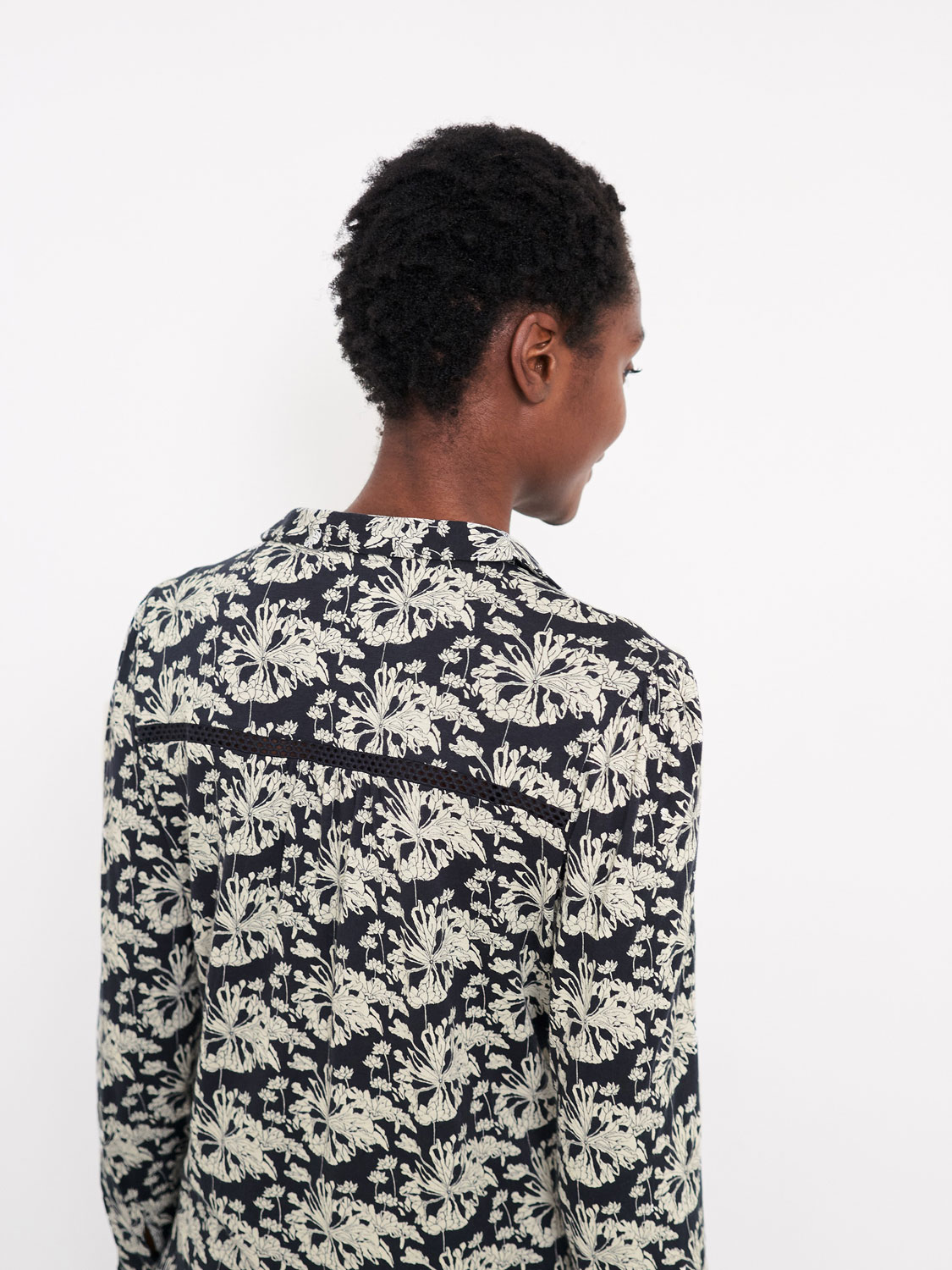 CHEMISE JERSEY LOGAN BERRY WHITE STUFF – Image 5