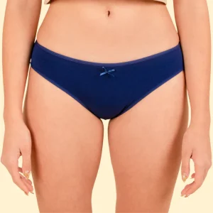 Culotte menstruelle bleue