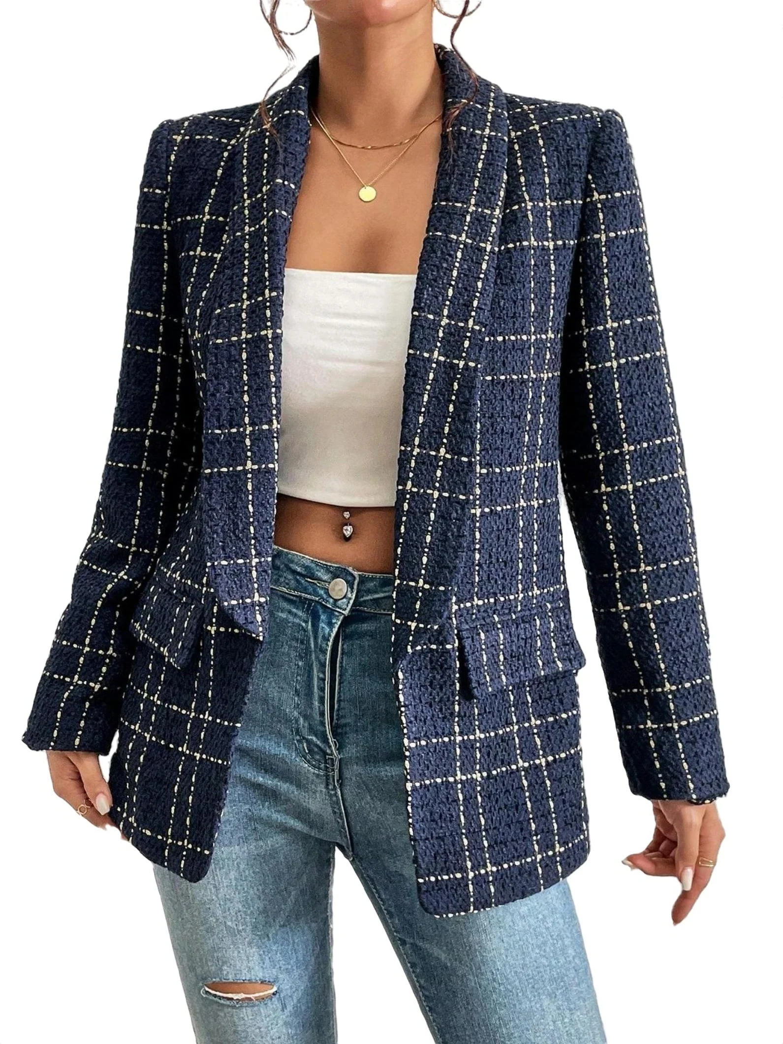 Sarah - Checked Blazer – Image 6