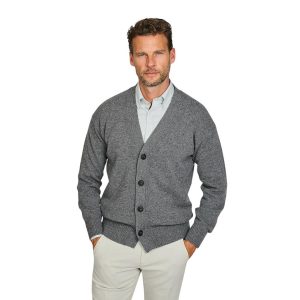 Gran Sasso Hommes gilet homme gris foncé