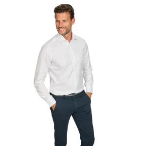 Stenstroms Hommes Chemise manches longues hommes blanc normal