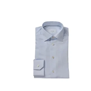 {Chemise Eton homme bleu clair contemporain
