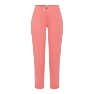 Brax Femmes Pantalon femme corail Maron S