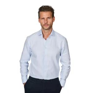 Van Laack Hommes Chemise manches longues homme bleu clair RIVARA-TF