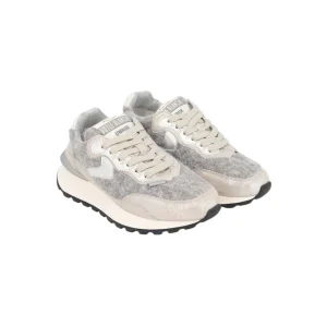 Voile Blanche Femmes Chaussures sport femmes argent QWARK HYPE