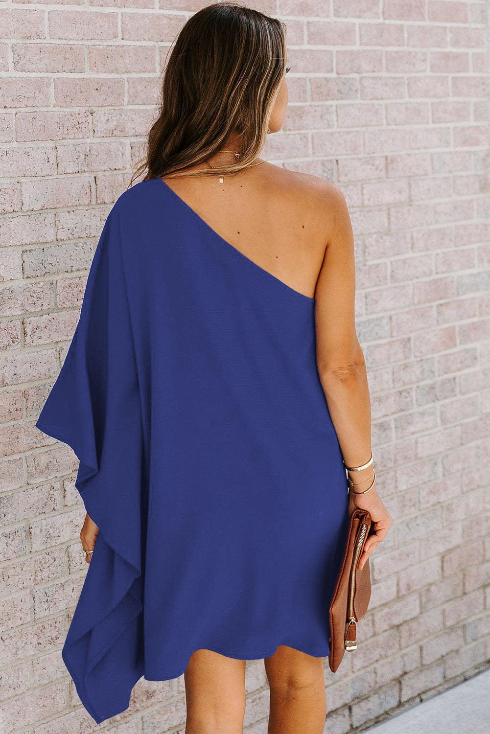 Cornelia™ | Mini-Robe One-Shoulder Stylée – Image 9