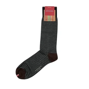 Marcoliani Milano Socks bas hommes noirs