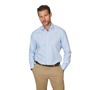 Van Laack {Chemise Hommes homme bleu clair RIVARA-TF.