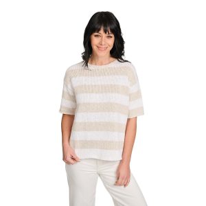 Anneclaire pull dames sable D1616 1612 271