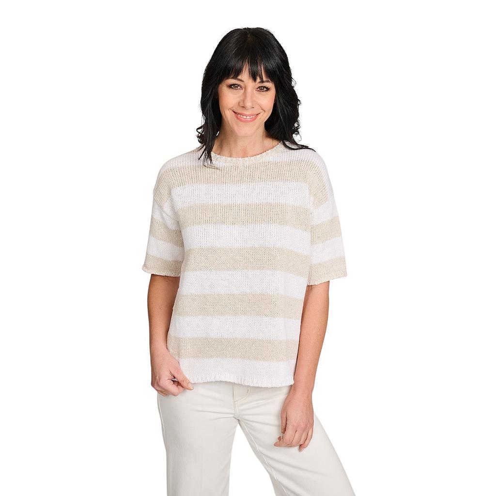 Anneclaire pull dames sable D1616 1612 271 – Image 2