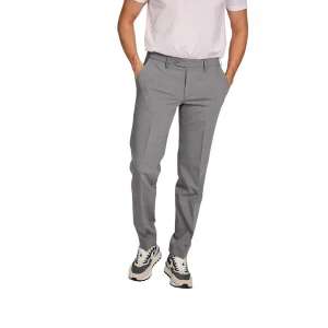 Eurex By Brax geklede heren broek grijs Jan