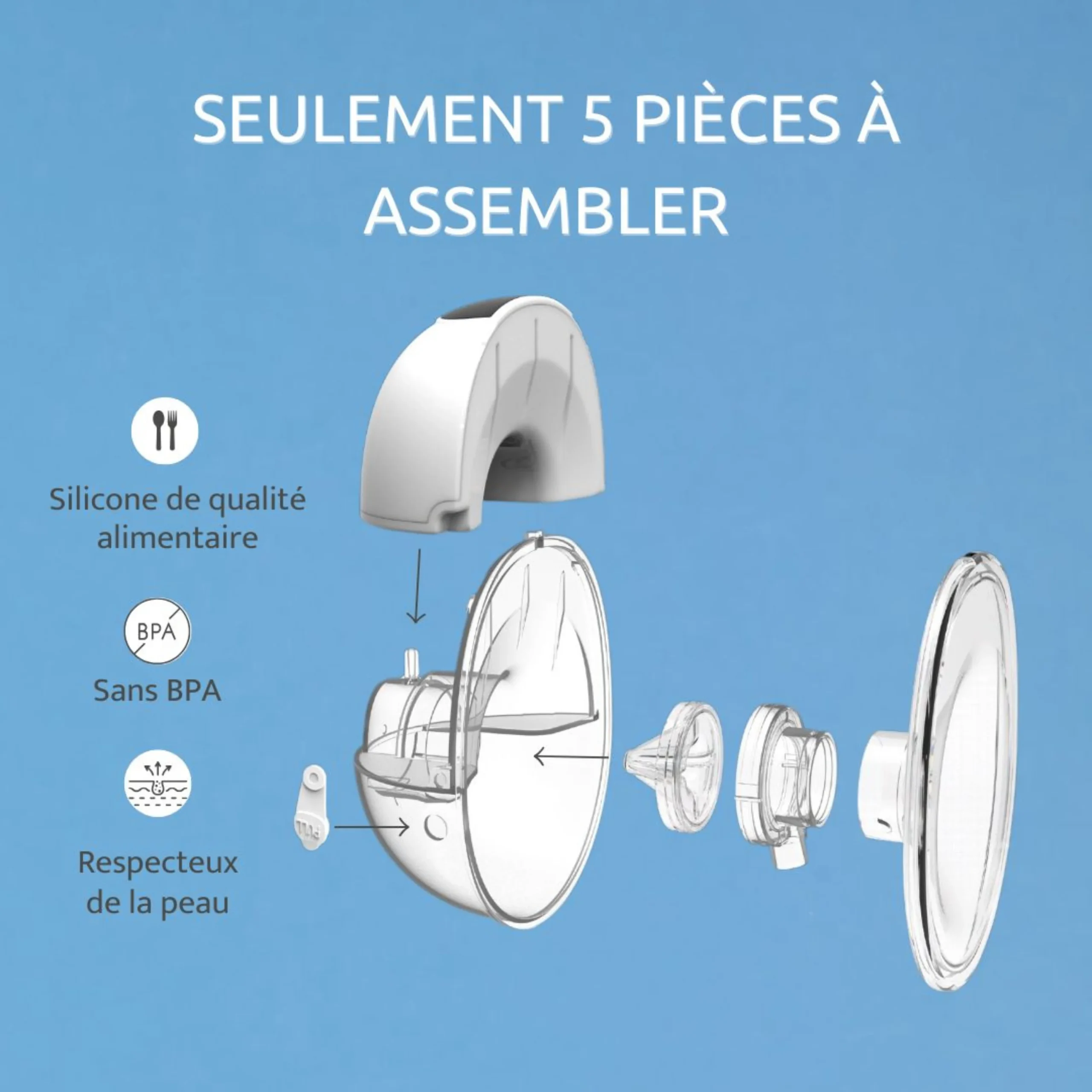 Tire-lait portable Emy Pump – Image 4
