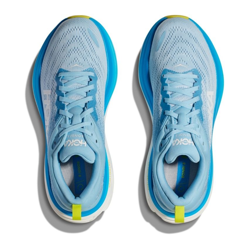 HOKA BONDI 8 AIRY/BLUE HOMME RUNNING – Image 5