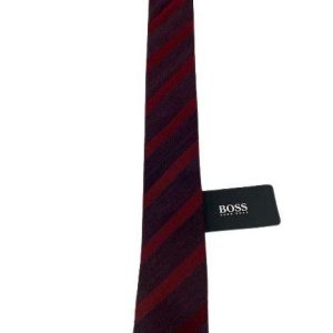 Hugo Boss Hommes Cravate Hommes rouge