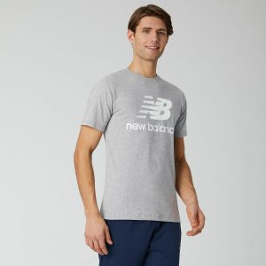 New Balance Essentials MT01575-AG Stacked Logo Tee
