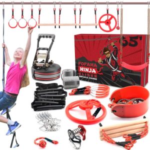 NINJA LINE – KIT SLACKLINE OBSTACLES 45 PIECES