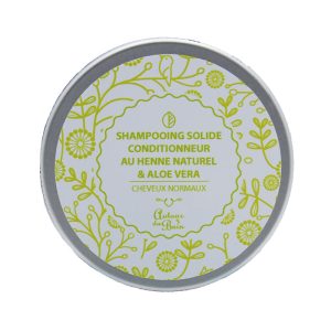 SHAMPOING SOLIDE HENNÉ NEUTRE & ALOÉ VERA