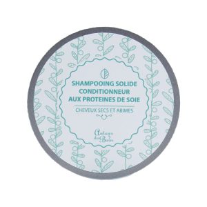 SHAMPOING SOLIDE AUX PROTEINES DE SOIE